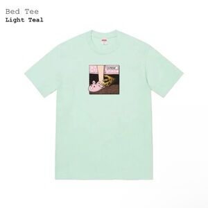 Supreme® Bed Tee - Light Teal - Size Medium